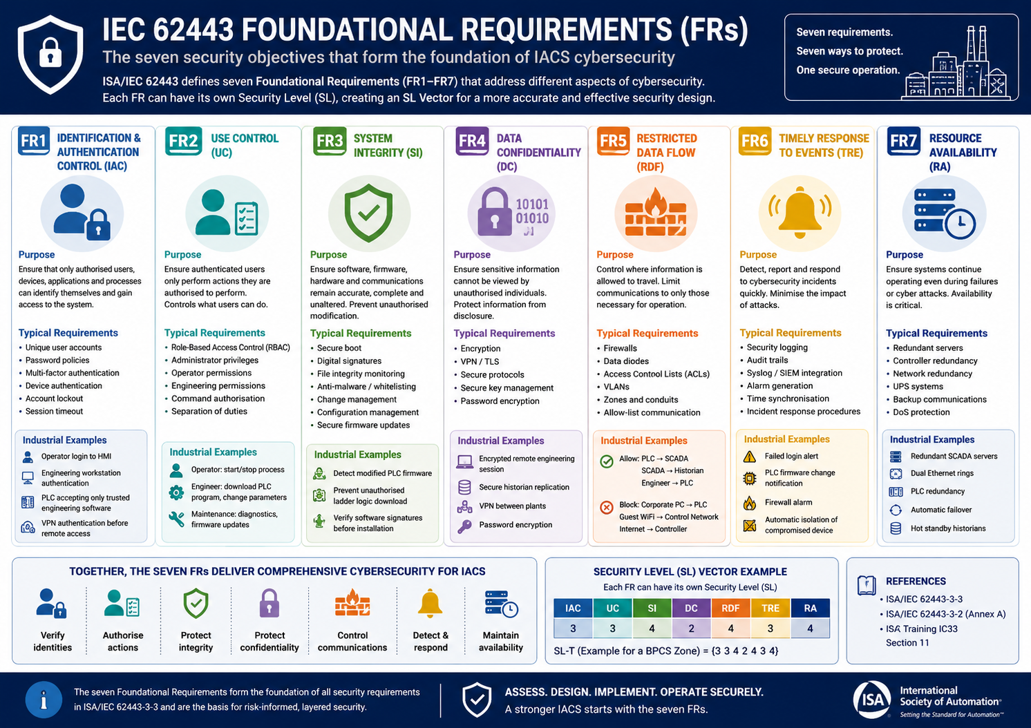 IEC 62443 Foundational Requirements overview