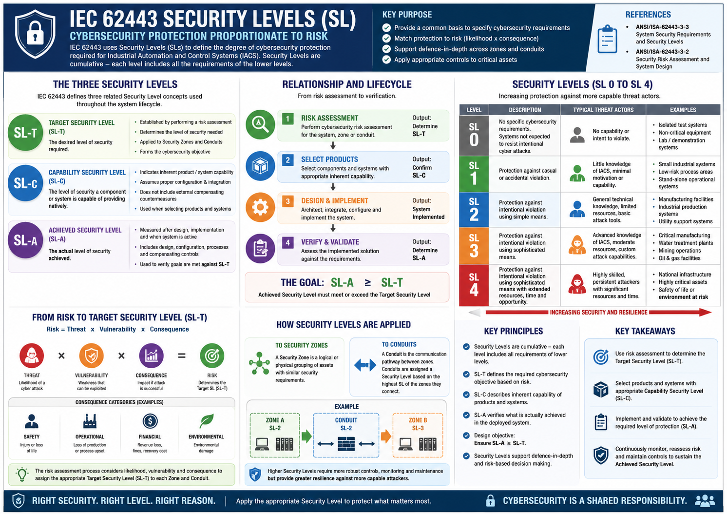 IEC 62443-3-3 Security Levels